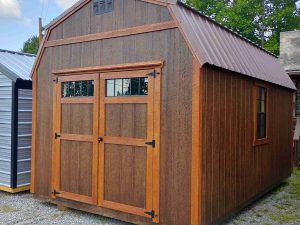 10 x 16 Lofted Barn (Low Wall)