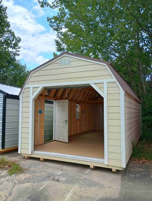 12 x 24 Lofted Barn (Low Wall)