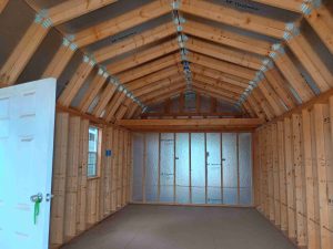 12 x 24 Lofted Barn (Low Wall) - Image 2