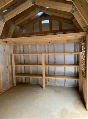 10 x 16 Lofted Barn (Low Wall) - Image 2