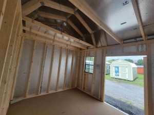 10 x 12 Lofted Barn (High Wall) - Lewisburg, WV - Image 2