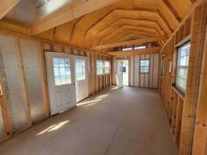 12 x 24 Lofted Barn (High Wall) - Lewisburg, WV - Image 2