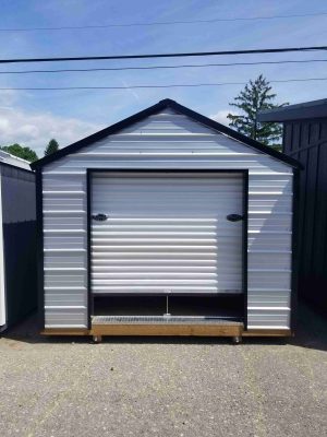 12 x 16 Value Metal Shed (Low Wall)