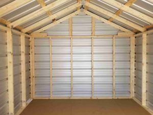 12 x 16 Value Metal Shed (Low Wall) - Image 2