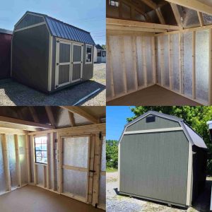 10 x 12 Lofted Barn (Low Wall) - Image 2