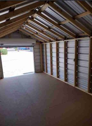 10 x 20 Value Metal Shed (Low Wall) - Covington, VA - Image 2