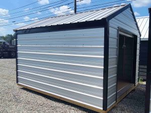 10 x 12 Value Metal Shed (Low Wall)-Beckley, WV