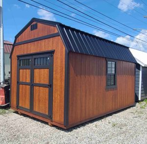 10 x 16 Lofted Barn (Low Wall)