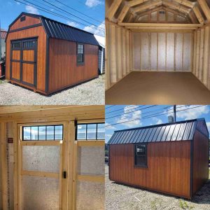 10 x 16 Lofted Barn (Low Wall) - Image 2