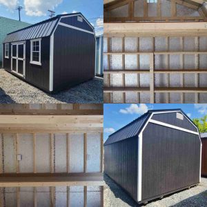 12 x 20 Lofted Barn (Low Wall) - Image 2