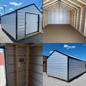 12 x 20 Value Metal Shed (Low Wall) - Image 2