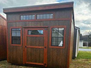 10 x 12 Modern Shed (High Wall) Shed - Lynchburg, VA