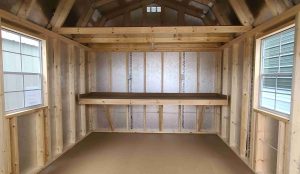 10 x 12 Lofted Barn (Low Wall) Shed - Beckley, WV - Image 2