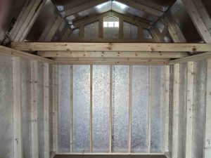 8 x 12 Lofted Barn (Low Wall) Shed - Christiansburg, VA - Image 2