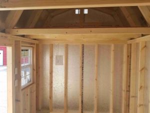 10 x 12 Lofted Barn (Low Wall) Shed - Christiansburg, VA - Image 2