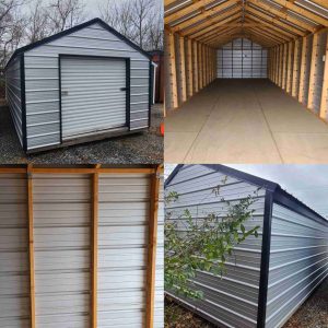 12 x 32 Value Metal Shed - Image 3