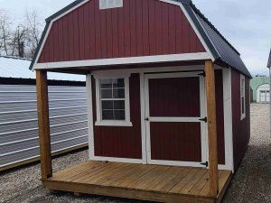 10 x 16 Lofted Barn (Low Wall) Shed