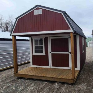 10 x 16 Lofted Barn (Low Wall) Shed