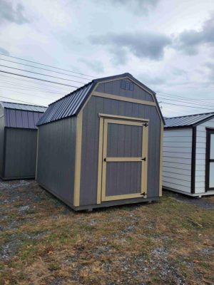 8 x 12 Lofted Barn (Low Wall) Shed - Lewisburg, WV