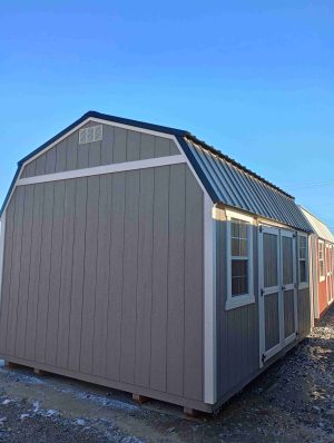 12 x 16 Lofted Barn (Low Wall) Shed - Image 3