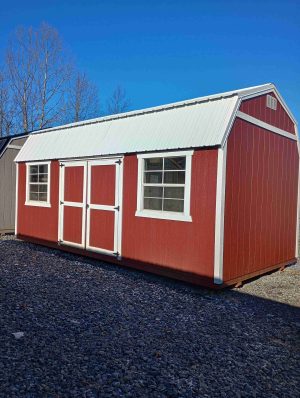 10 x 20 Lofted Barn (Low Wall) Shed