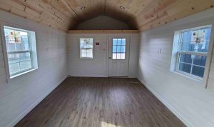 12 x 24 Lofted Barn (Low Wall) Shed - Beckley, WV - Image 2