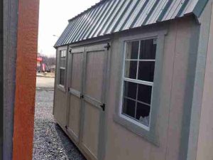 10 x 16 Lofted Barn (Low Wall) Shed - Covington, VA