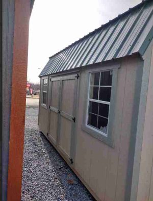 10 x 16 Lofted Barn (Low Wall) Shed - Covington, VA