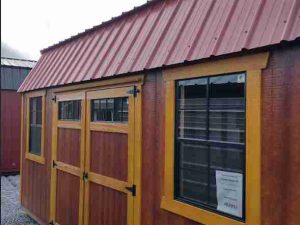 10 x 16 Lofted Barn (Low Wall) Shed - Covington, VA