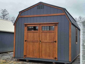 12 x 16 Lofted Barn (Low Wall) Shed - Lewisburg, WV