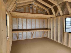 12 x 16 Lofted Barn (Low Wall) Shed - Lewisburg, WV - Image 2