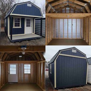 10 x 20 Lofted Barn (Low Wall) Shed - Beckley, WV - Image 3