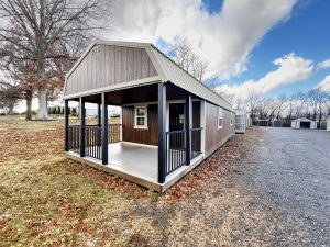 14 x 40 Lofted Barn (Low Wall) Shed