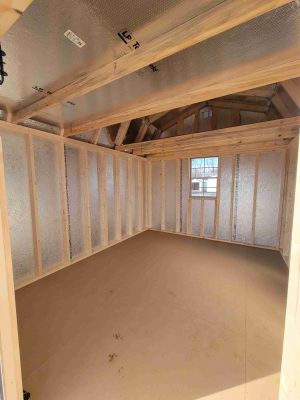 10 x 12 Lofted Barn (Low Wall) Shed - Lewisburg, WV - Image 2