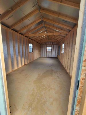 12 x 28 A Frame (High Wall) Shed - Image 2