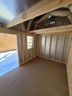 8 x 12 Lofted Barn (Low Wall) Shed - Princeton, WV - Image 2