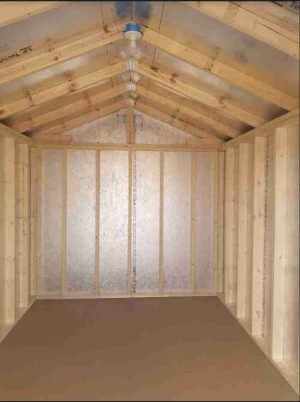 8 x 12 A Frame (Low Wall) Shed - Image 2