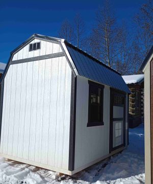 8 x 12 Lofted Barn (Low Wall) Shed