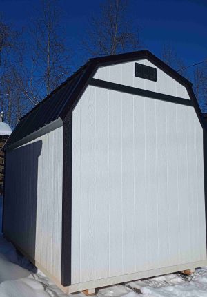 8 x 12 Lofted Barn (Low Wall) Shed - Image 3