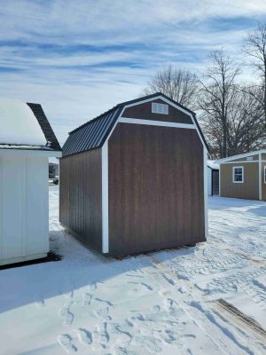 8 x 12 Lofted Barn (Low Wall) Shed - Lewisburg, WV - Image 3