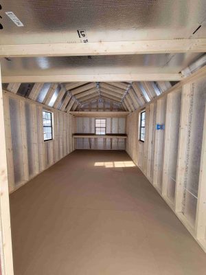 10 x 20 Lofted Barn (Low Wall) Shed - Lewisburg, WV - Image 2