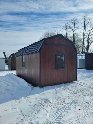 10 x 20 Lofted Barn (Low Wall) Shed - Lewisburg, WV - Image 3