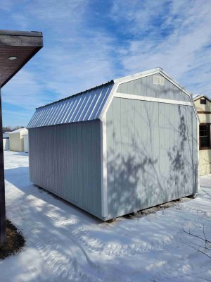 12 x 16 Lofted Barn (Low Wall) Shed - Lewisburg, WV - Image 3