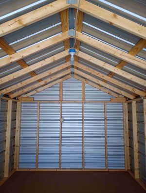 10 x 20 Value Metal Shed (Low Wall) Shed - Summersville, WV - Image 2