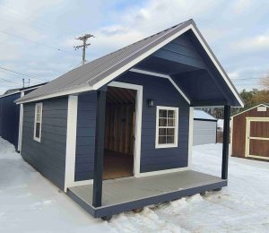 12 x 20 Cambridge Luxury Shed (Low Wall) Shed