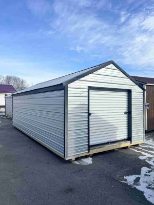 12 x 24 Value Metal Shed (Low Wall) Shed - Princeton, WV