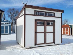 10 x 12 Modern Shed (High Wall) Shed - Lewisburg, WV