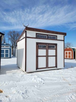 10 x 12 Modern Shed (High Wall) Shed - Lewisburg, WV