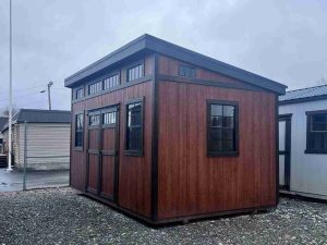 10 x 16 Modern Shed (High Wall) Shed - Princeton, WV