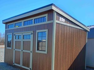 10 x 16 Modern Shed (High Wall) Shed - Summersville, WV